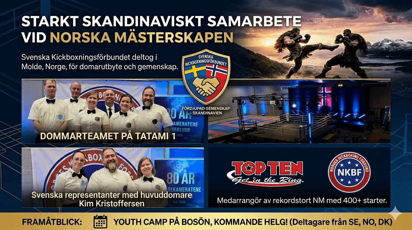 Stärkt skandinaviskt samarbete under norska mästerskapen