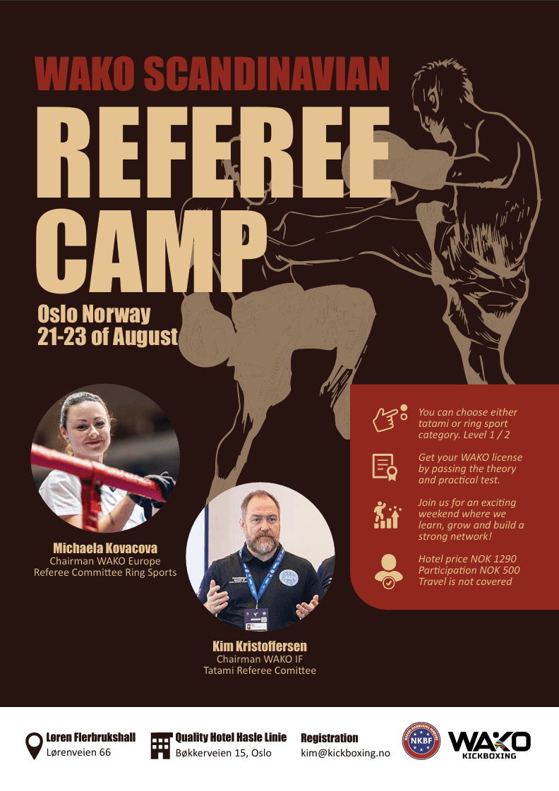 Wako Scandinavian Refereee Camp